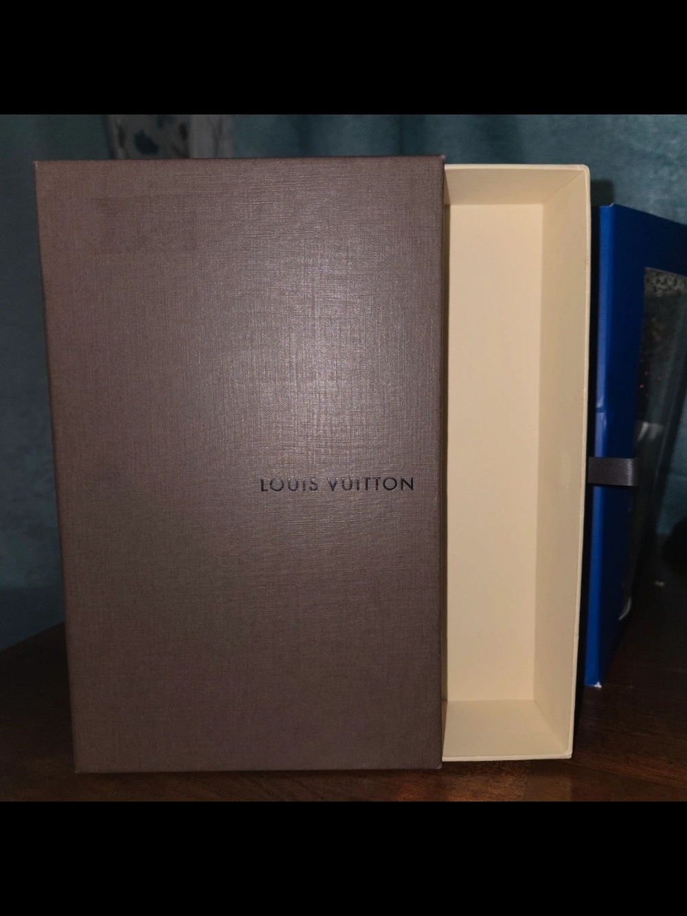 Louis Vuitton Brown Logo Gift Box